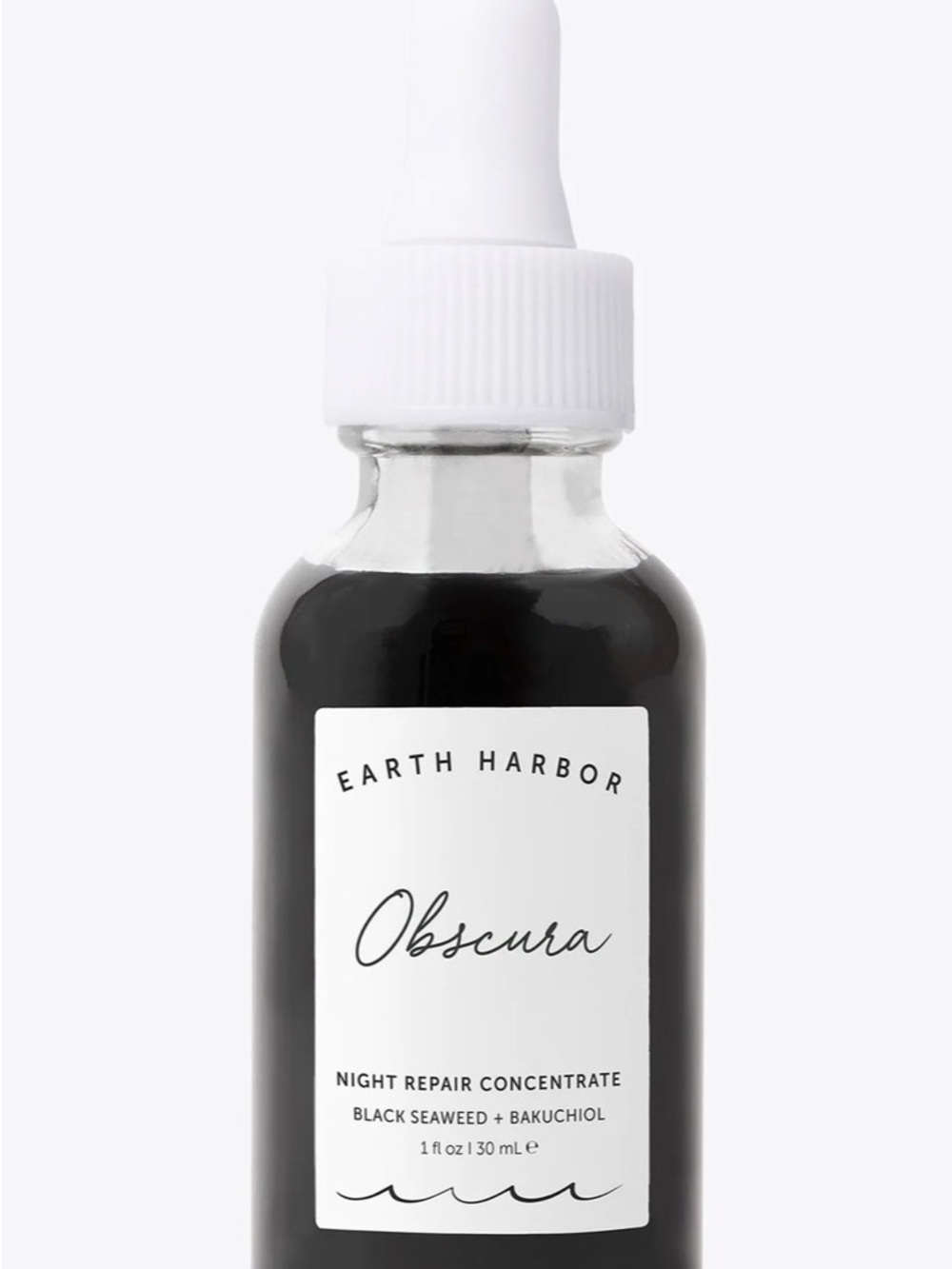 Earth Harbor Obscura Night Repair Concentrate — Black seaweed + bakuchiol NEW!